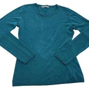 Lafayette Collection Sweater Womens Size 3 Blue Large‎ Pullover Knit Jumper